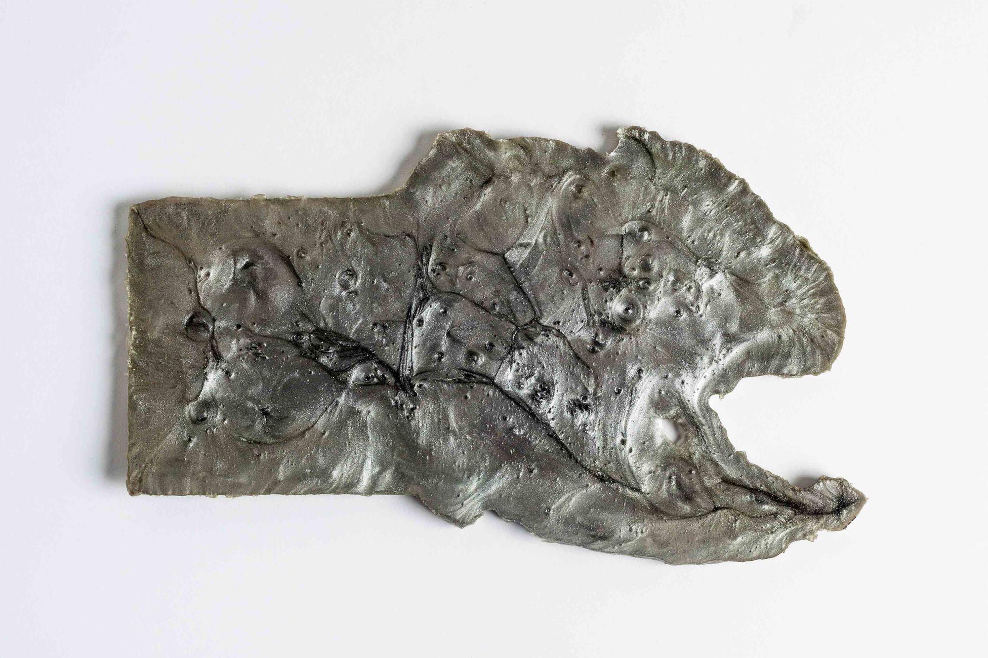 Molded Rare Resin Exhibition Invitation by Gaetano Pesce for Fish Design For Sale
