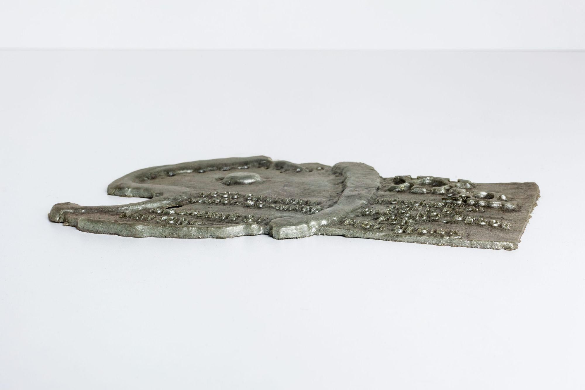 Late 20th Century Rare Resin Exhibition Invitation by Gaetano Pesce for Fish Design For Sale