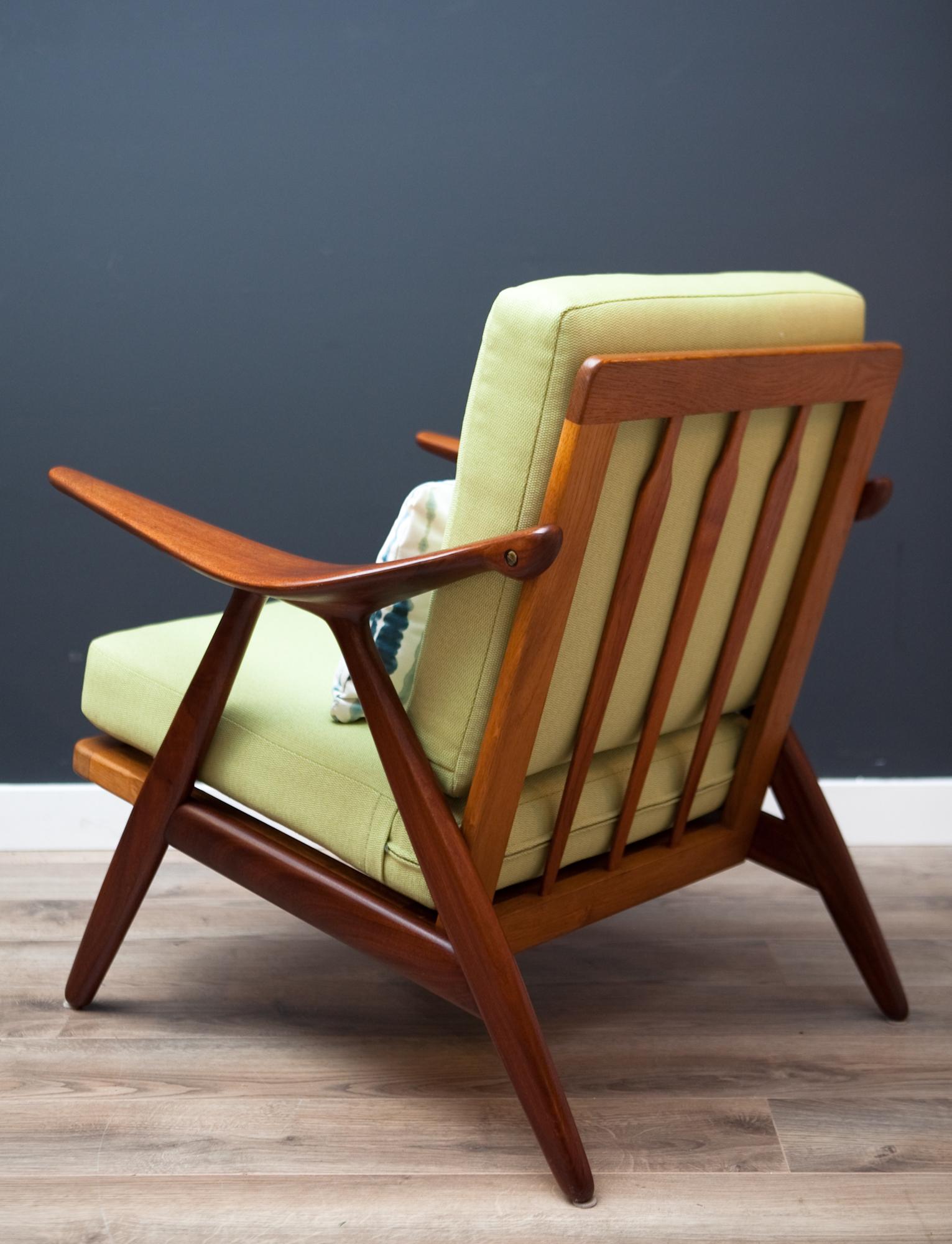 Rare Restored Danish Teak Sofa and Pair of Lounge Chairs by Arne Hovmand-Olsen 11