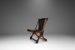 Rare Restored Sling Chair in Rosewood, Don S. Shoemaker, Señal Furniture, 1960s