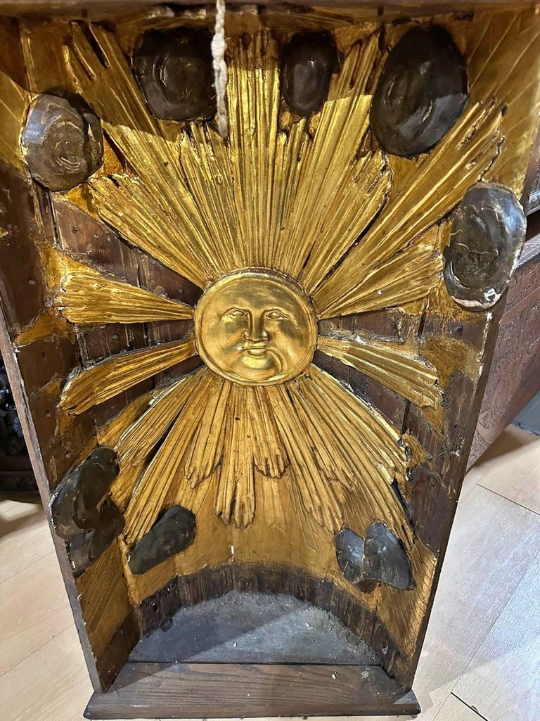 Rare Revolving Door of Spanish Colonial Altar from the 17th Century For Sale at 1stDibs