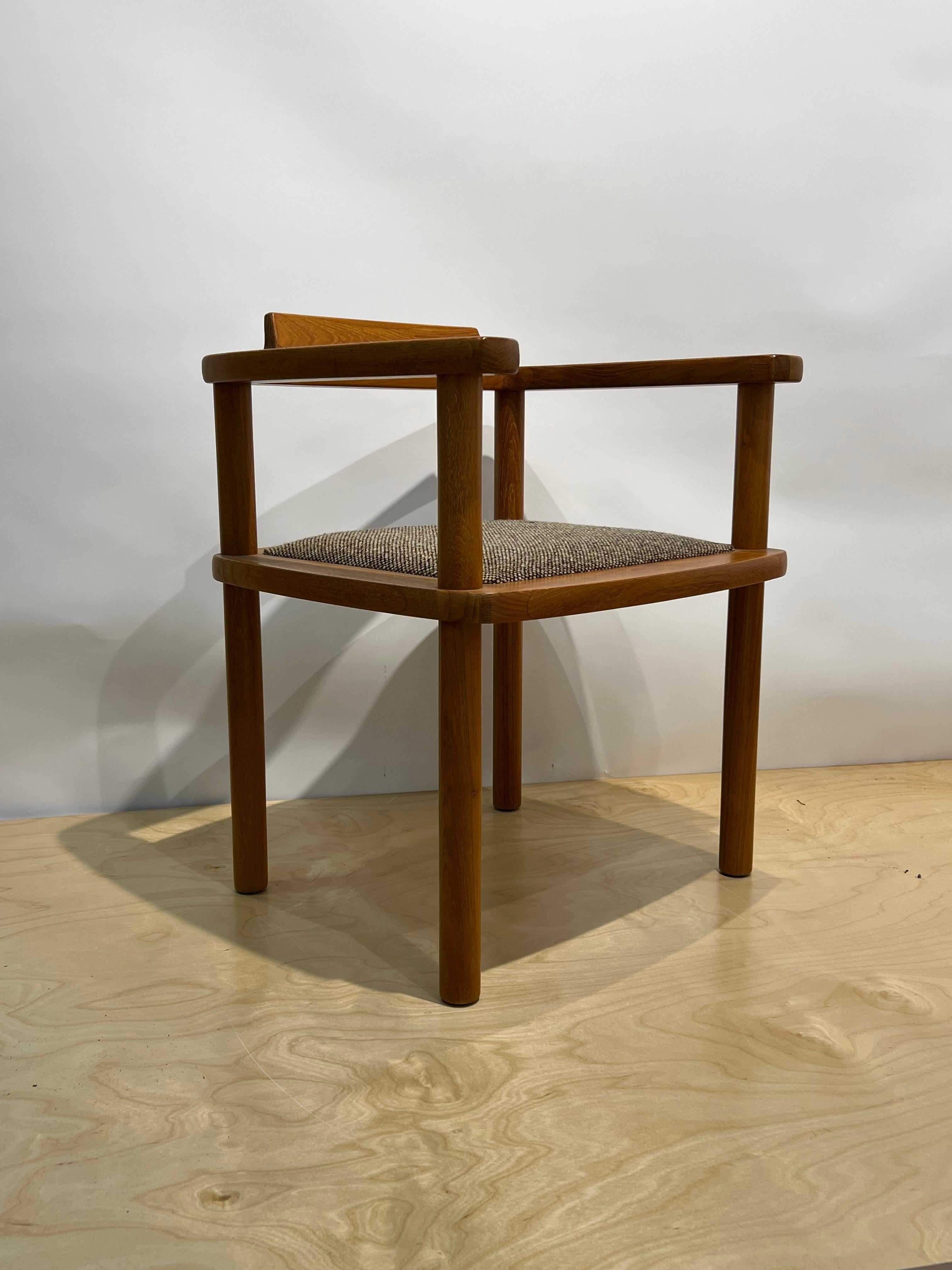 Rare Richard Nissen Teak Arm Chair c1979 Denmark  3