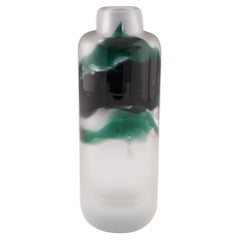 Rare Richard Sussmuth Studio Glass Vase Designed by Hans-Theo Baumann 1978