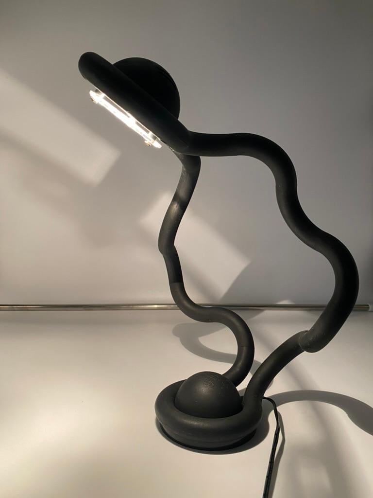 Rara lámpara de enredo de goma Richard Zawitz 1991 -objeto de coleccionista-. en venta 5