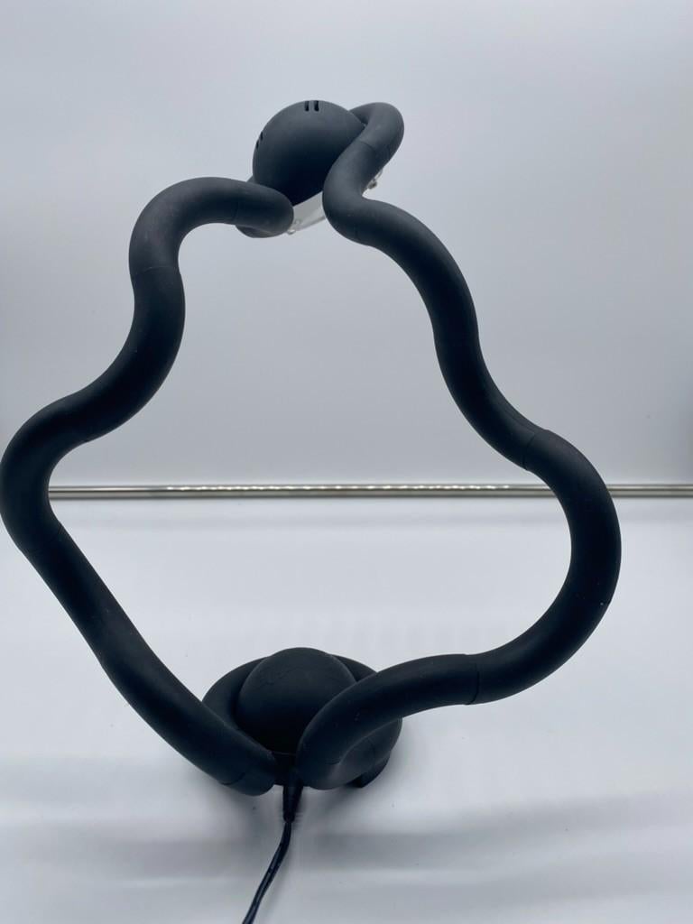 Rare Richard Zawitz rubber tangle lamp 1991 -collectors item- In Good Condition For Sale In The Hague, NL