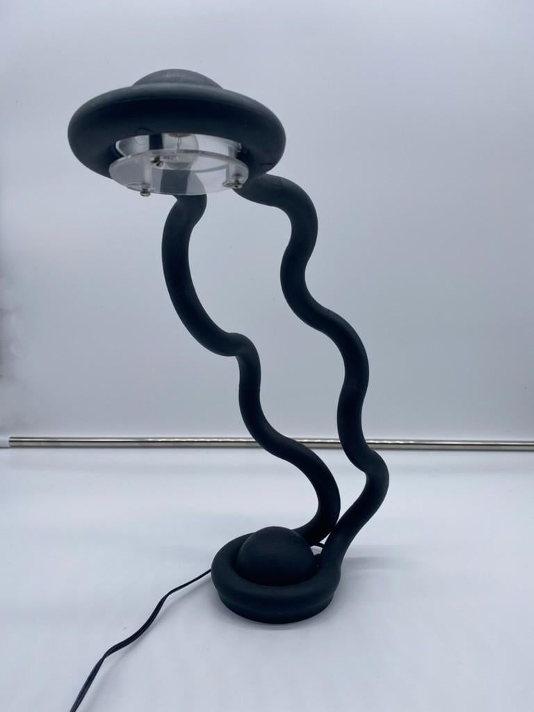 Contemporary Rare Richard Zawitz rubber tangle lamp 1991 -collectors item- For Sale