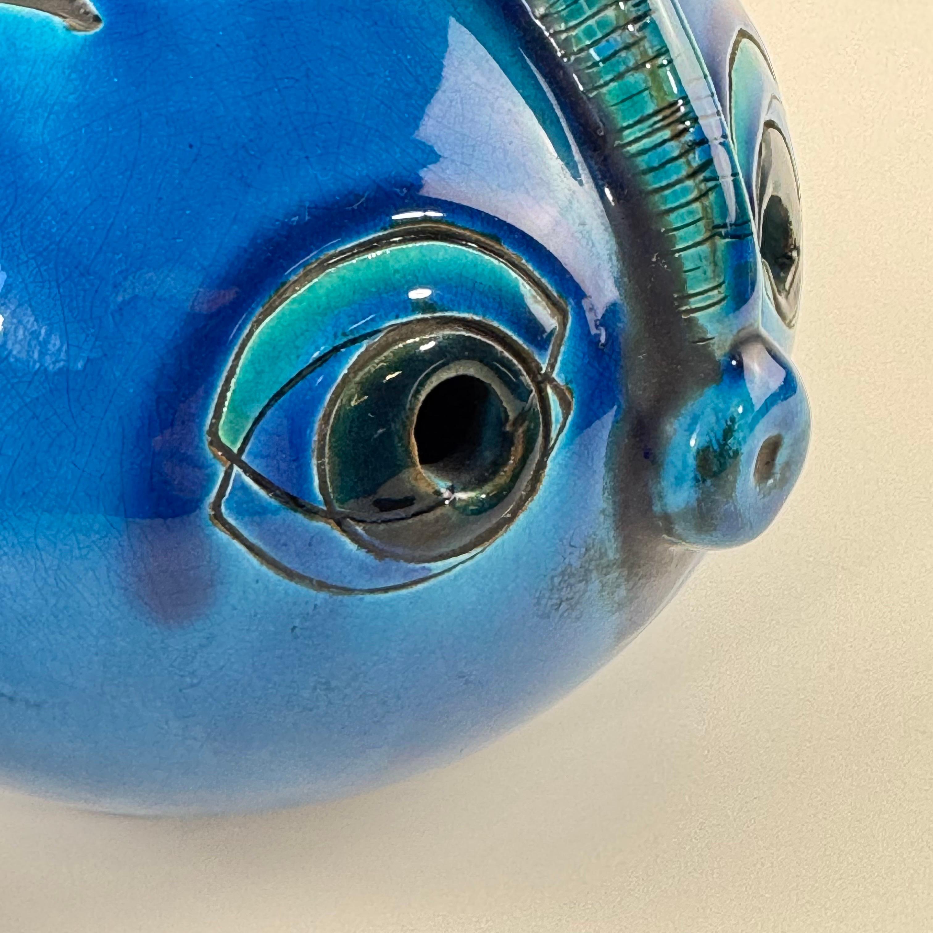 Rare poisson en céramique 