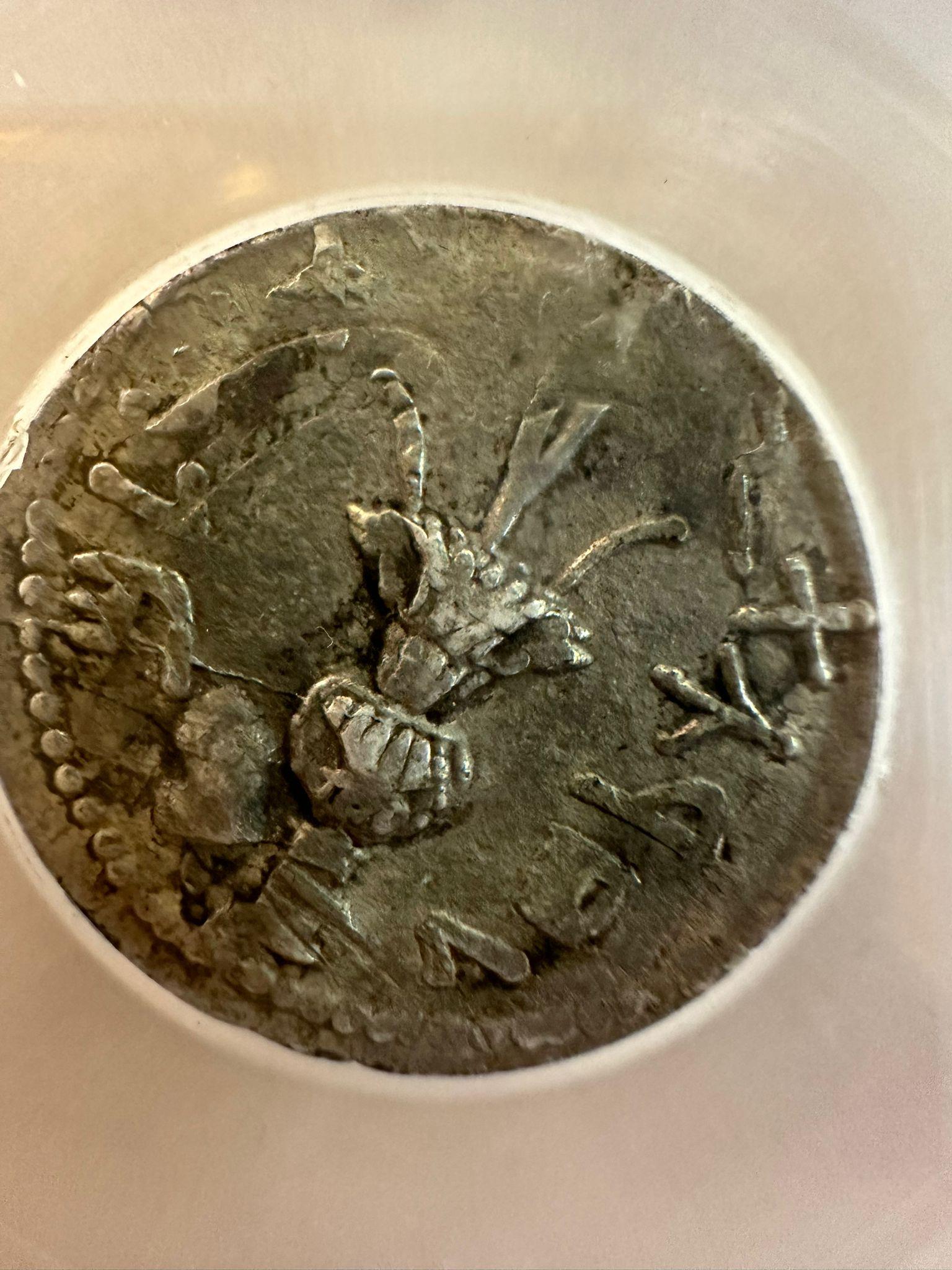 Raro tetradracmo d'argento della Giudea RM  ADS 134-135  Rivolta ebraica di Adriano In condizioni ottime in vendita a New York, NY
