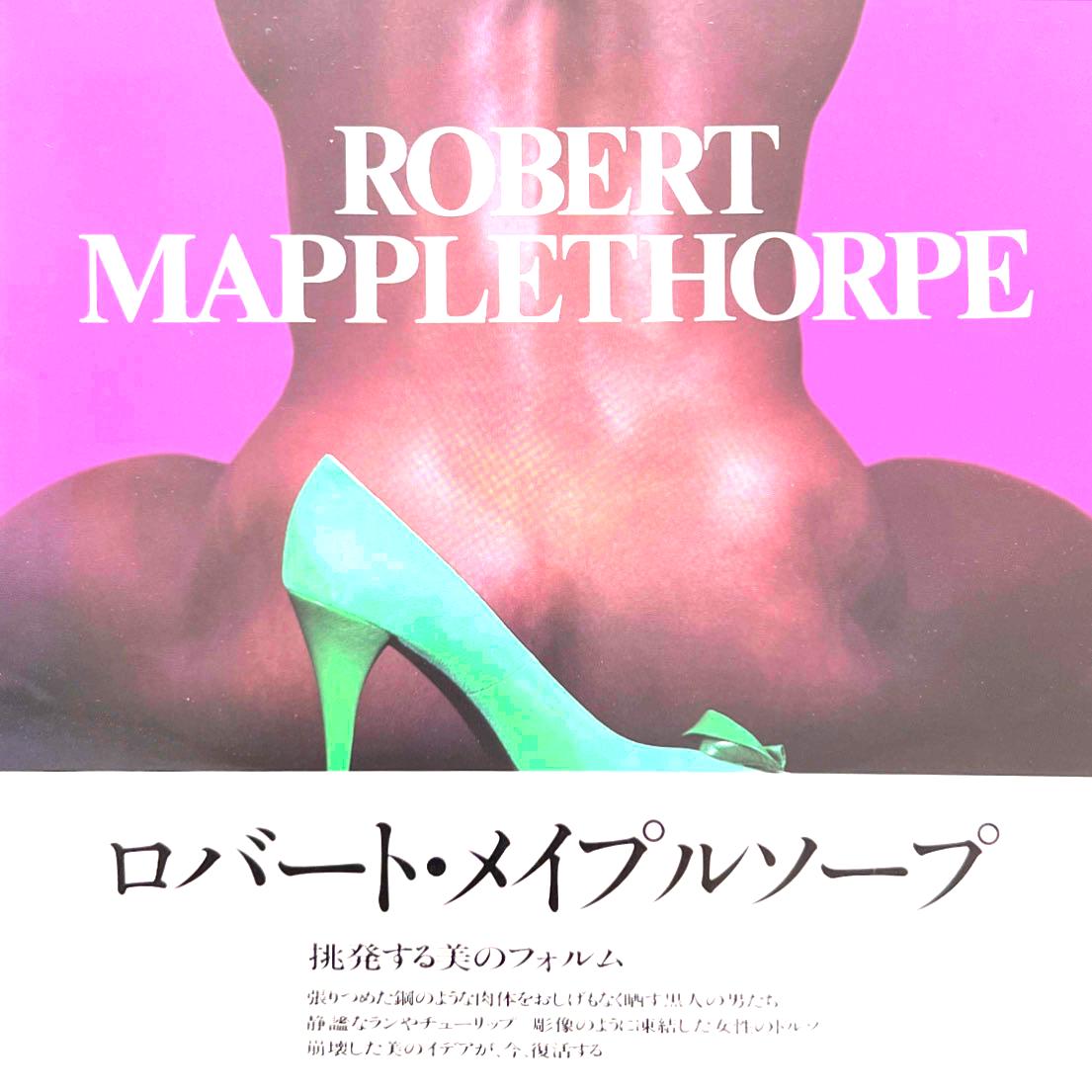 Livre de table Robert Mapplethorpe, anglais et japonais, couverture tendue 1987  en vente 3
