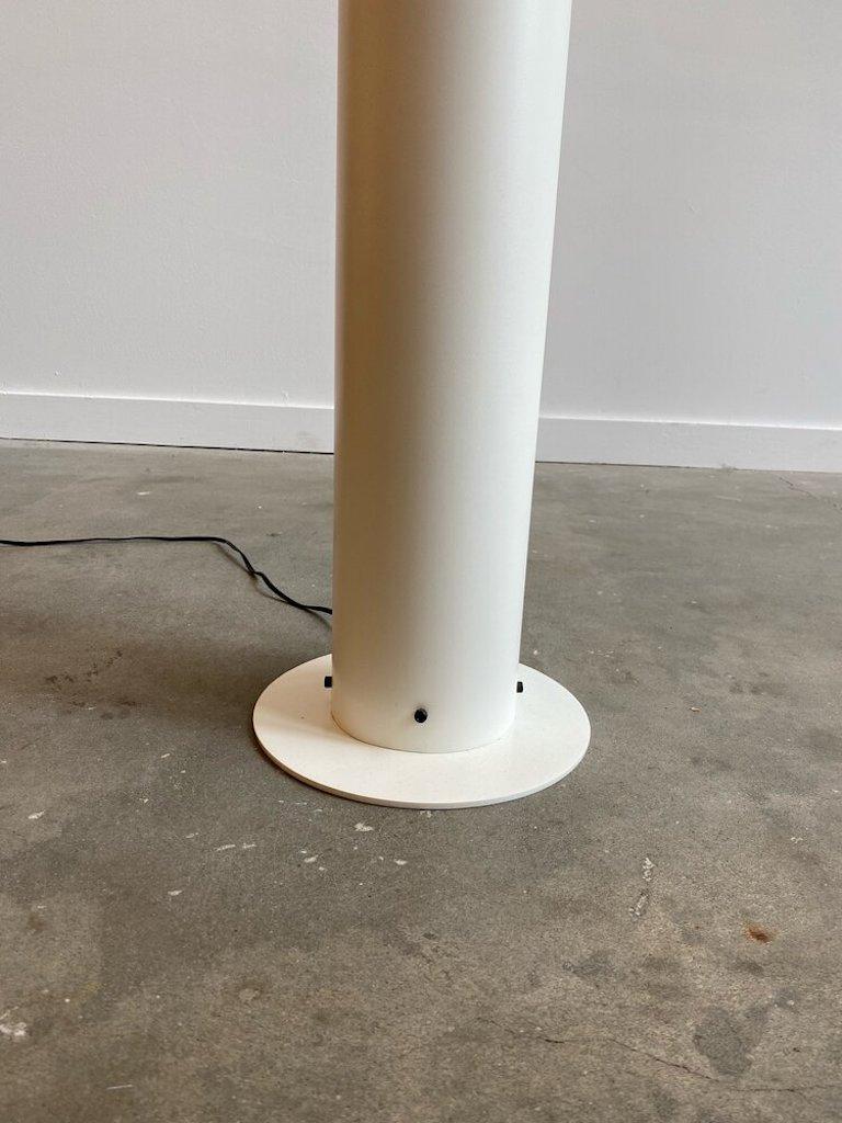 Powder-Coated Rare Robert Sonneman Post Modern Floor Lamp