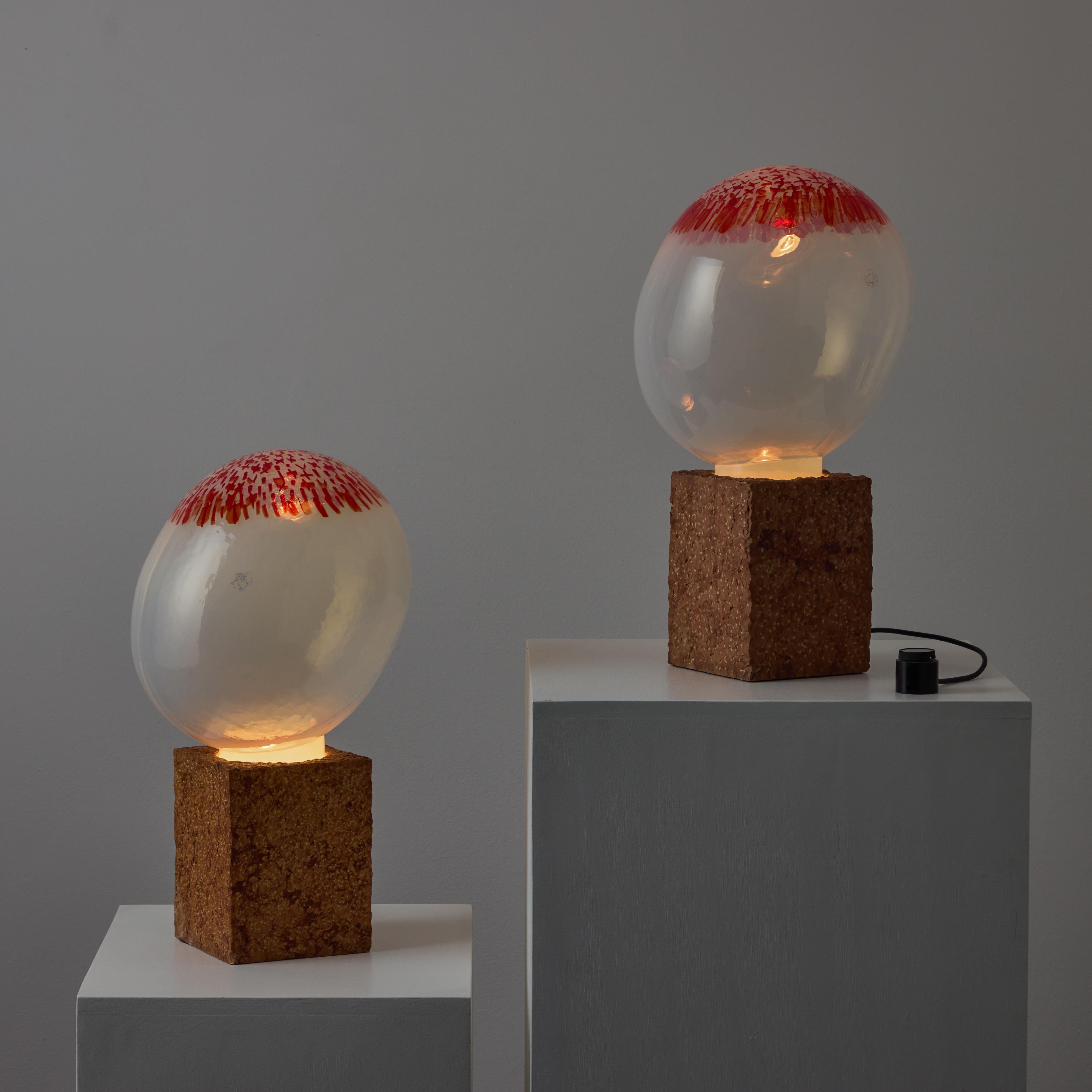 Raras lámparas de mesa 'Solimani' de Roberto Pamio & Renato Toso para Leucos Italiano en venta