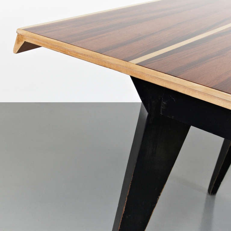 Wood Rare Robin Day Dining Table, circa 1950 For Sale