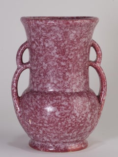 Seltene Robinson Ransbottom Art Deco Knospenvase, Roseville, Ohio Art Pottery, selten