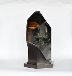 Rare Rock Crystal Sculpture Light