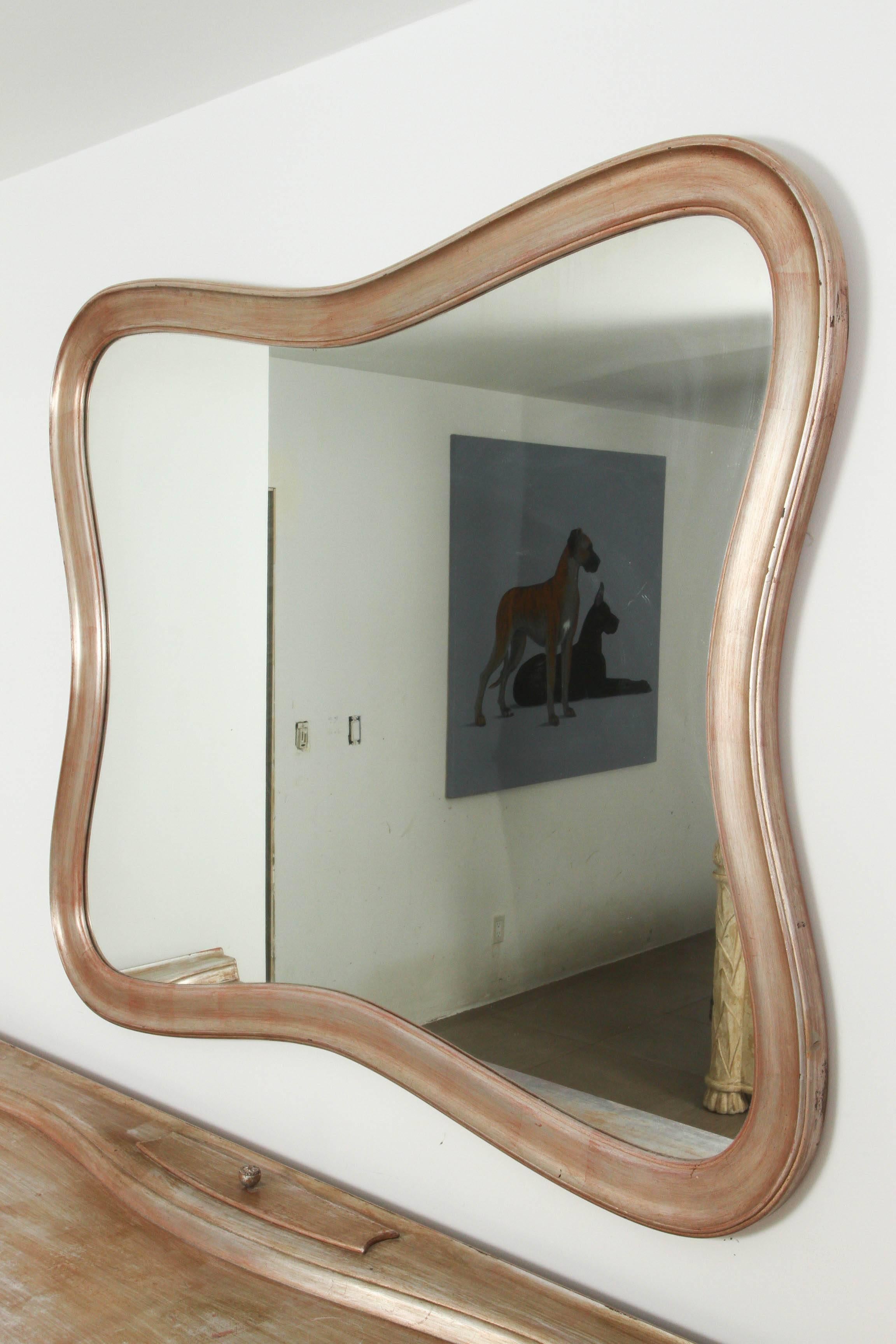 Rare miroir moderne 