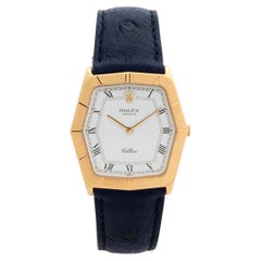 Seltener Rolex Cellini Ref 4170, 18k Gelbgold, um 1981, hervorragender Zustand