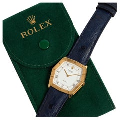 Seltener Rolex Cellini Ref 4170, 18k Gelbgold, um 1981, hervorragender Zustand
