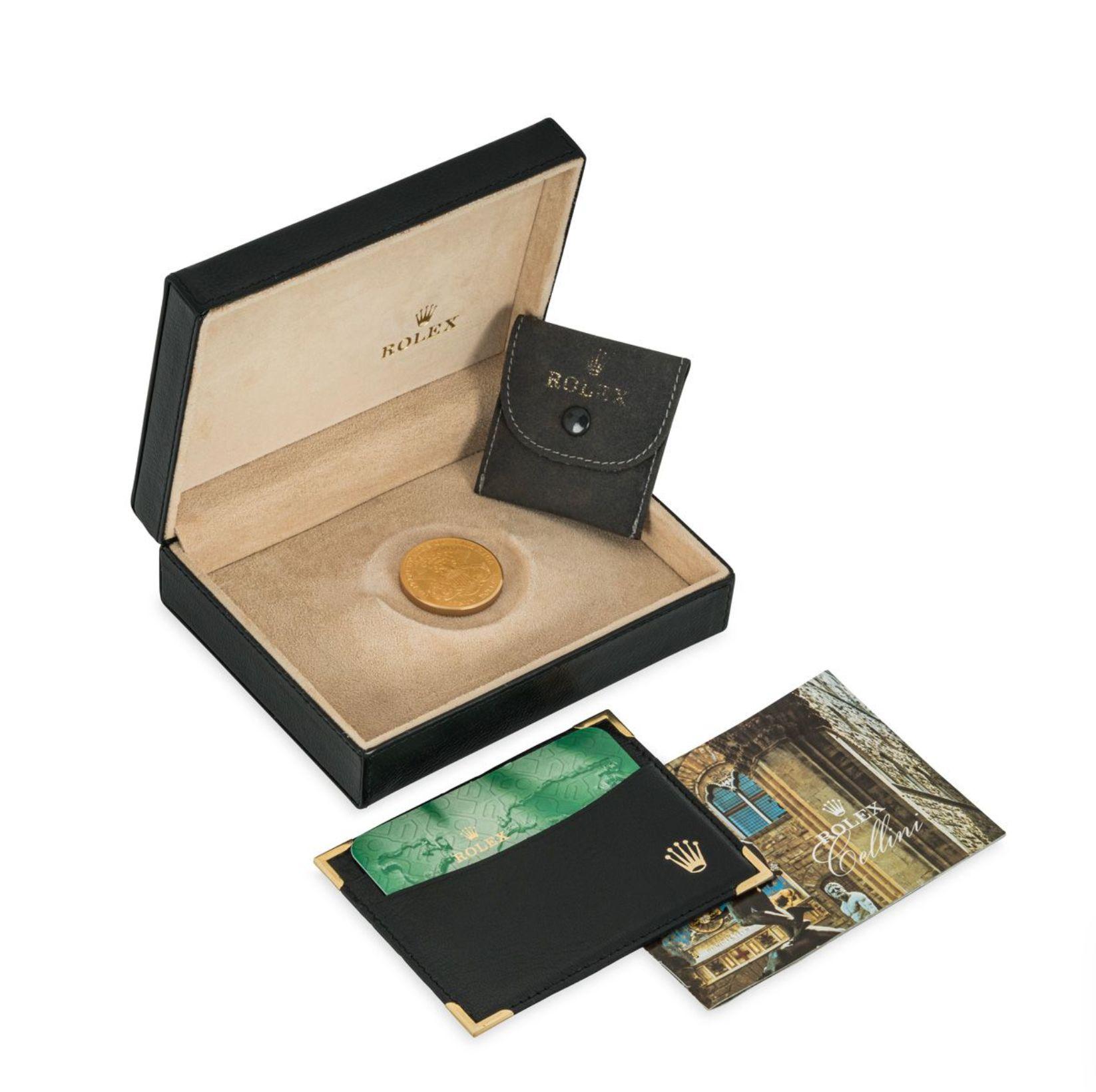 Women's or Men's Rare Rolex Cellini Twenty Dollar Gold Coin Watch C1995