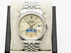 RARE Rolex Datejust 16220 100 CLUB OF HOUSTON Dial 36mm Stainless Steel