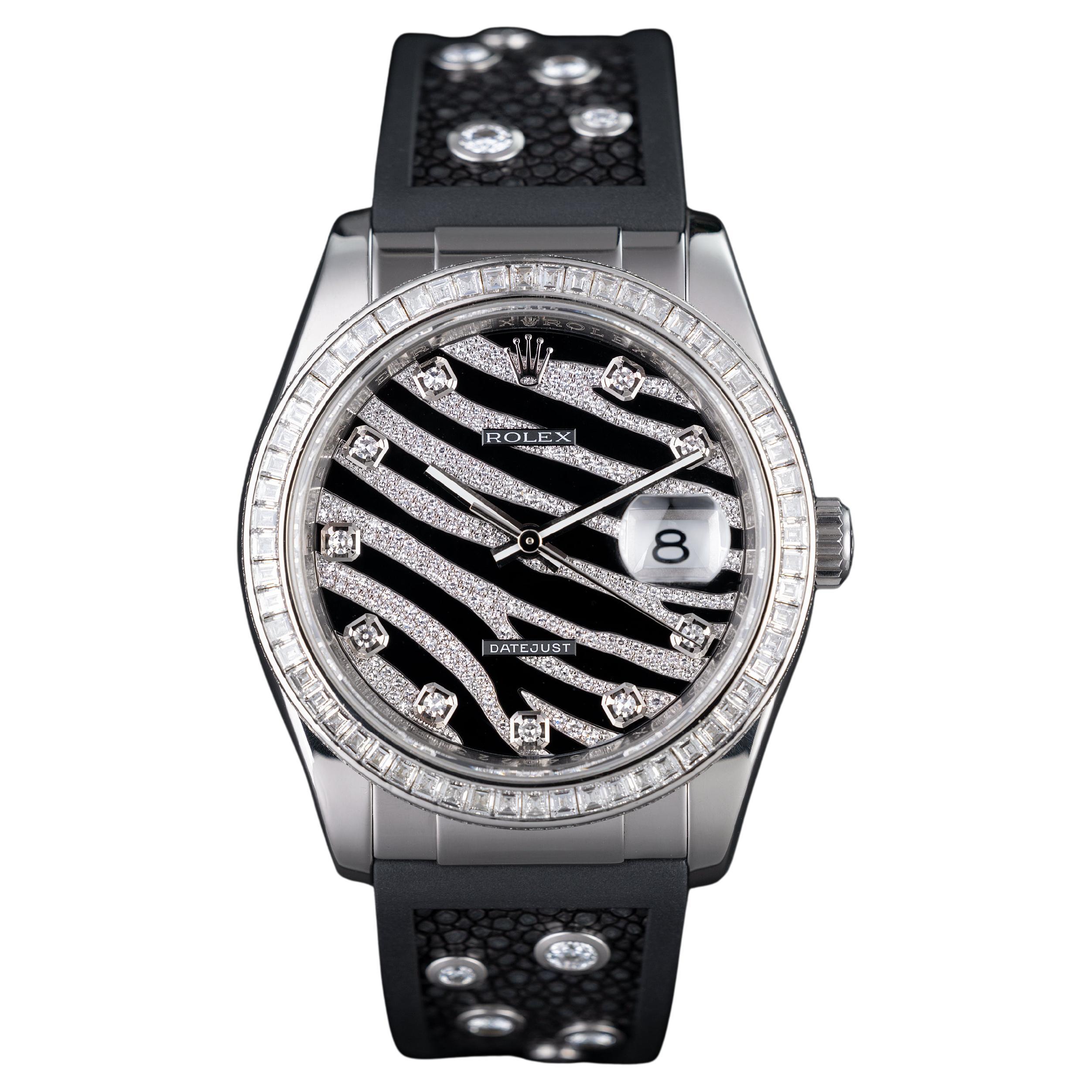 Rare Rolex Datejust Zebra