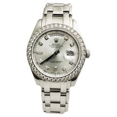 Used RARE Rolex Day-Date Masterpiece Special Edition Platinum Diamond REF 18946