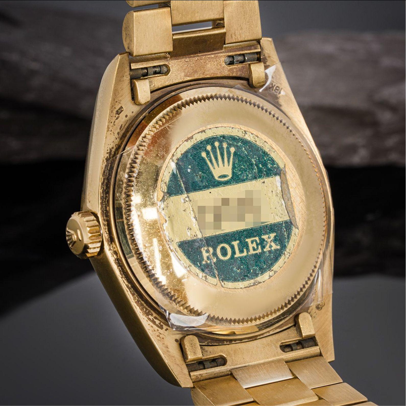 Rare Rolex Day-Date Nos Green Stella Dial 18038 1