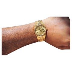 Rare Rolex Day-Date Oyster Quartz Pyramid Egyptian 19028 Original Land Dweller