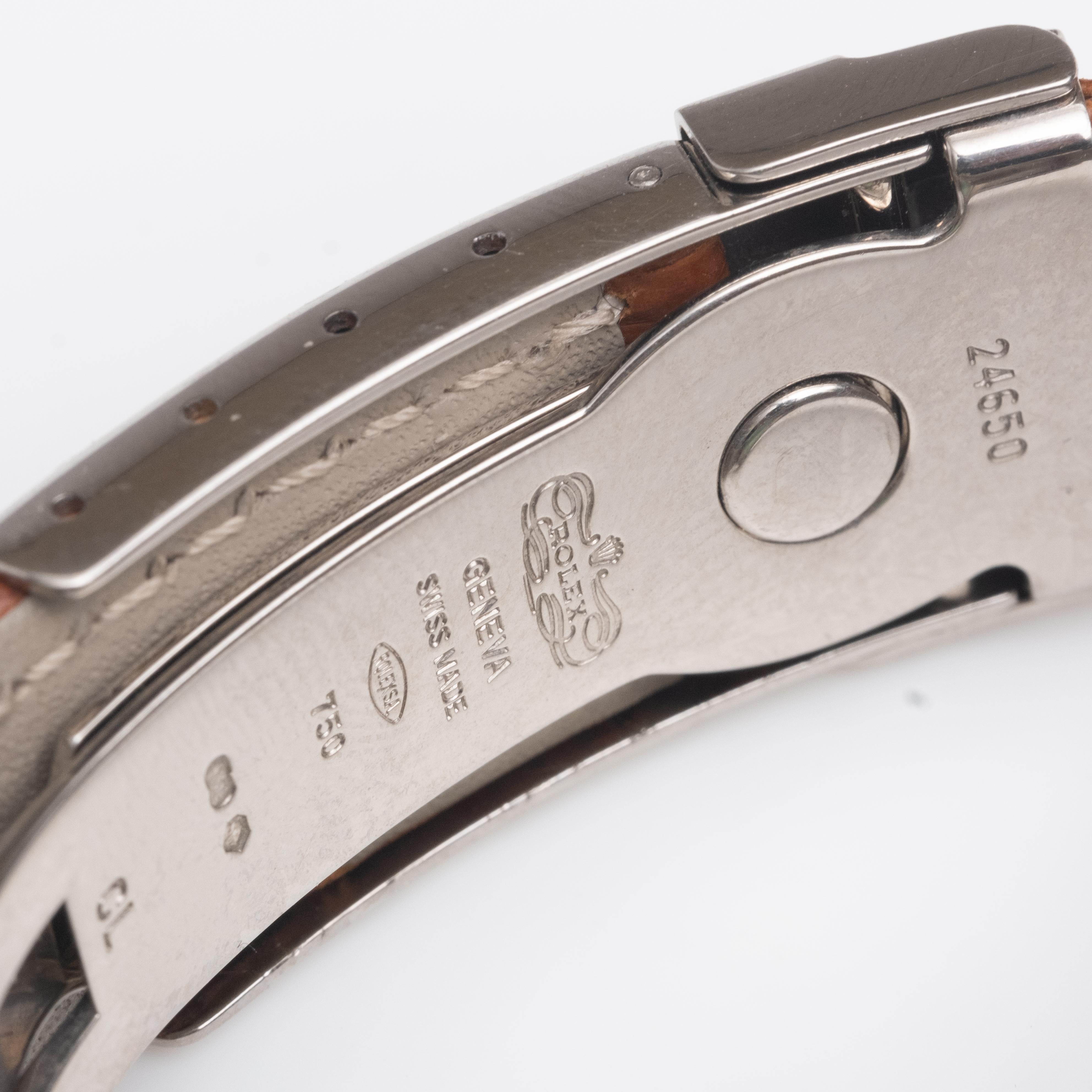 Rare Rolex Daytona Meteorite Face 18K Chronograph Watch 8