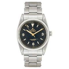Rare Rolex Explorer Cadran Nid d'abeille 6350