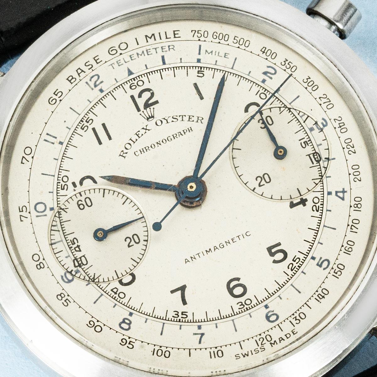Men's Rare Rolex Oyster Chonograph Monoblocco / Barilotto 3525 For Sale