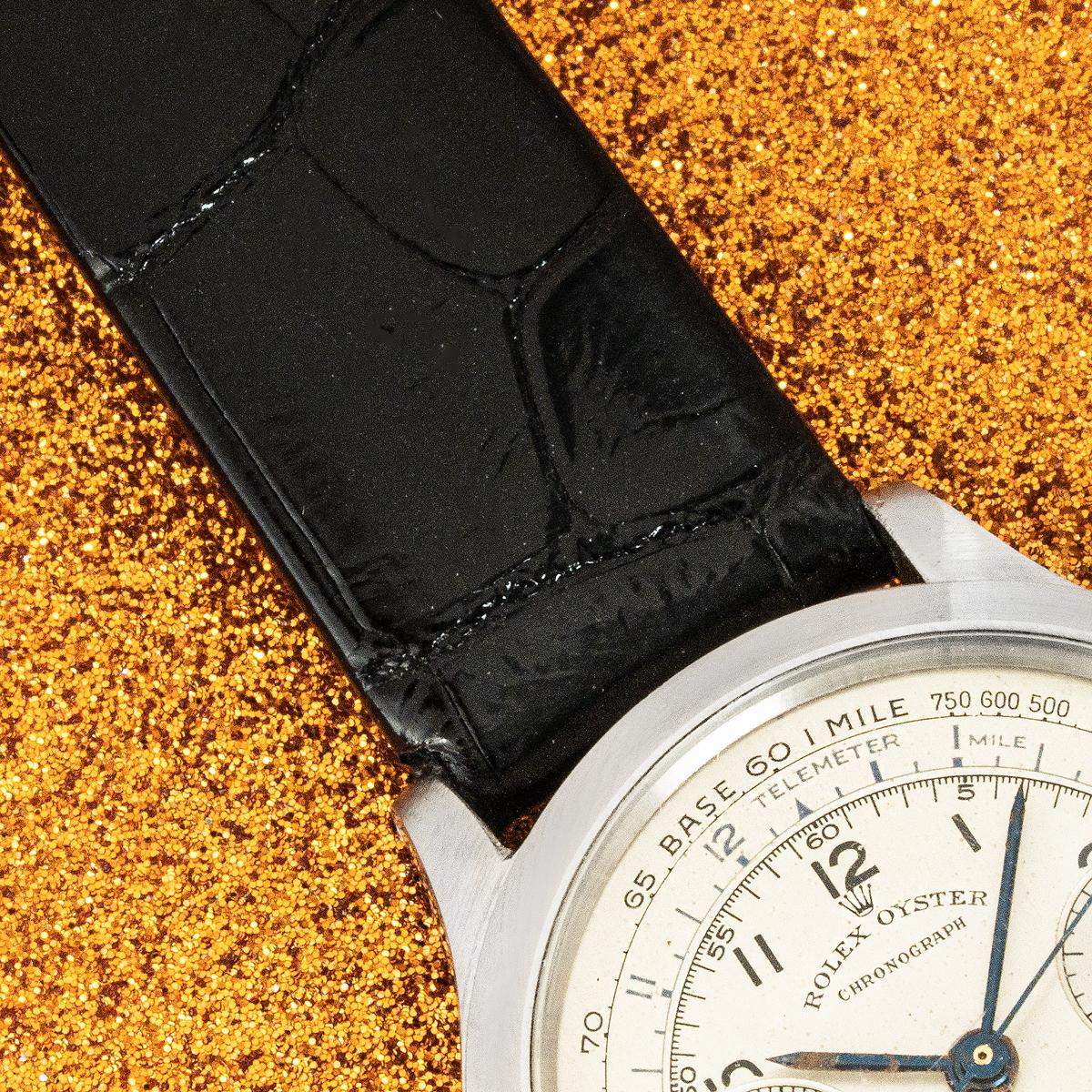 Rare Rolex Oyster Chonograph Monoblocco / Barilotto 3525 For Sale 2