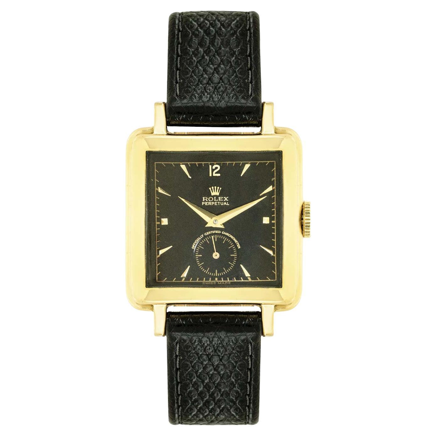 Rare Rolex Perpetual Chronometer Cioccolatone 4645 For Sale