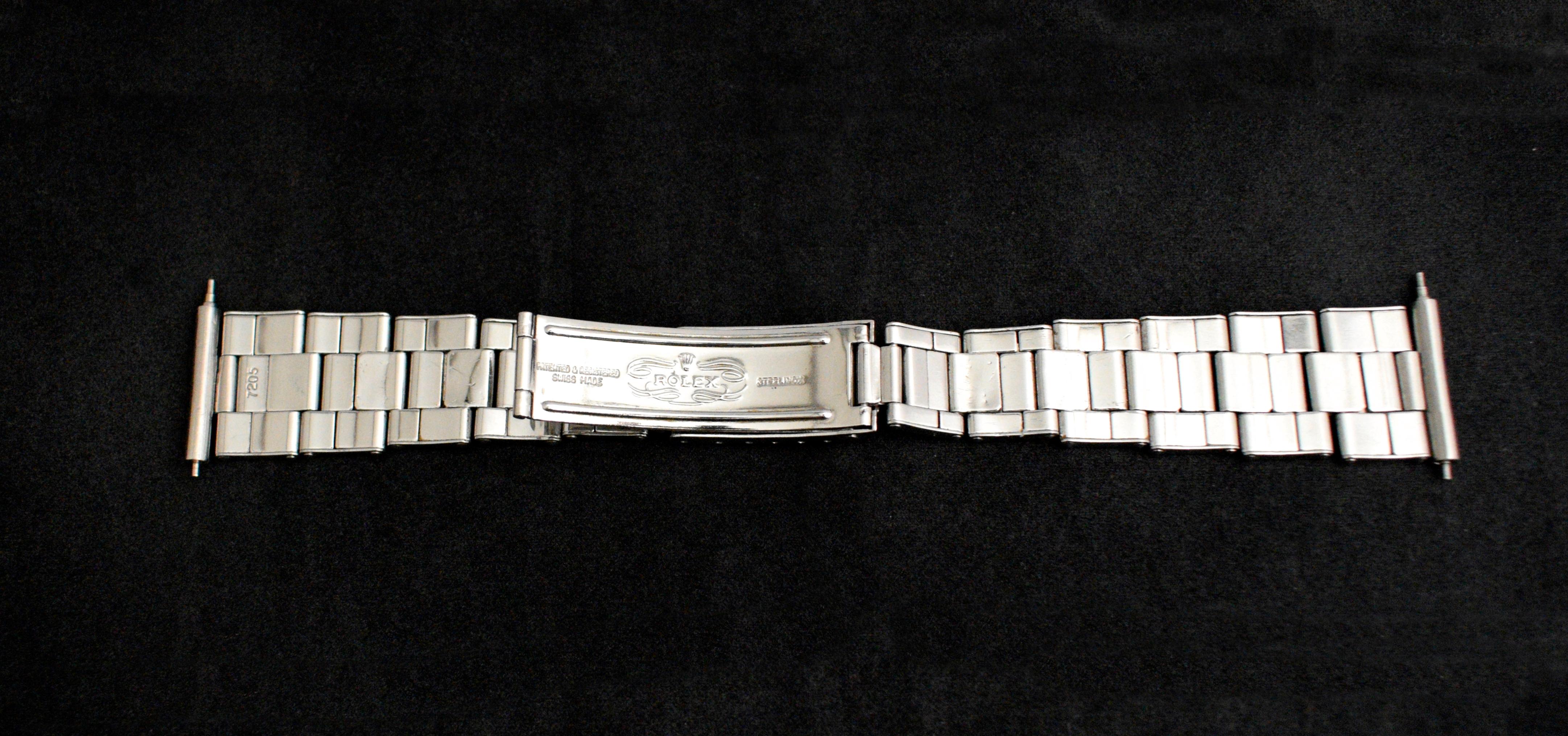 Seltene Rolex Stahl Killy Dreifachdatum Kalender-Chronographuhr mit Handaufzug 6036, 1954 im Angebot 3