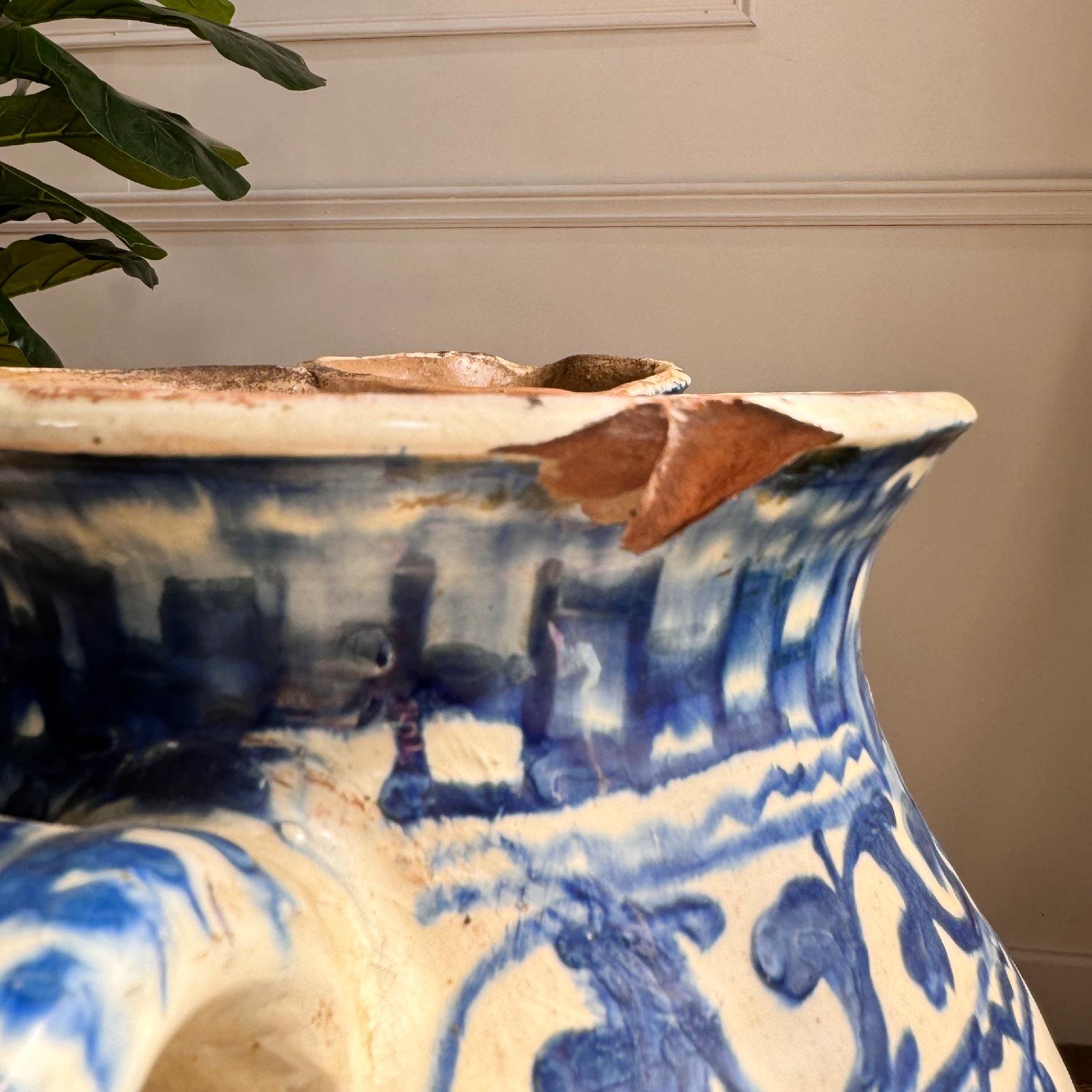 Rare Romanian 1920’s Troita Popa Slipware Jug For Sale 4