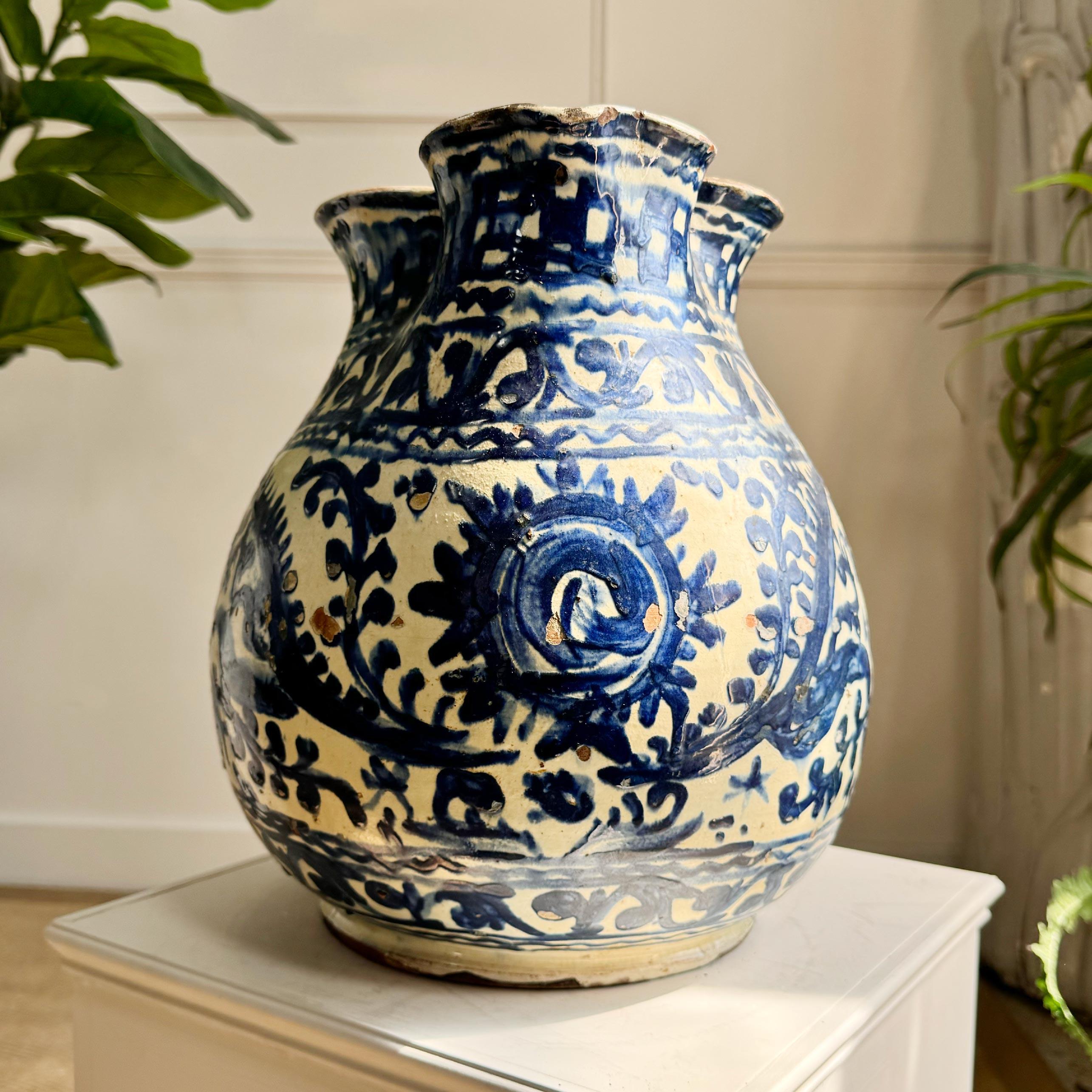 Rare Romanian 1920’s Troita Popa Slipware Jug For Sale 6