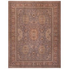 Rare Room Size Antique Khotan Rug