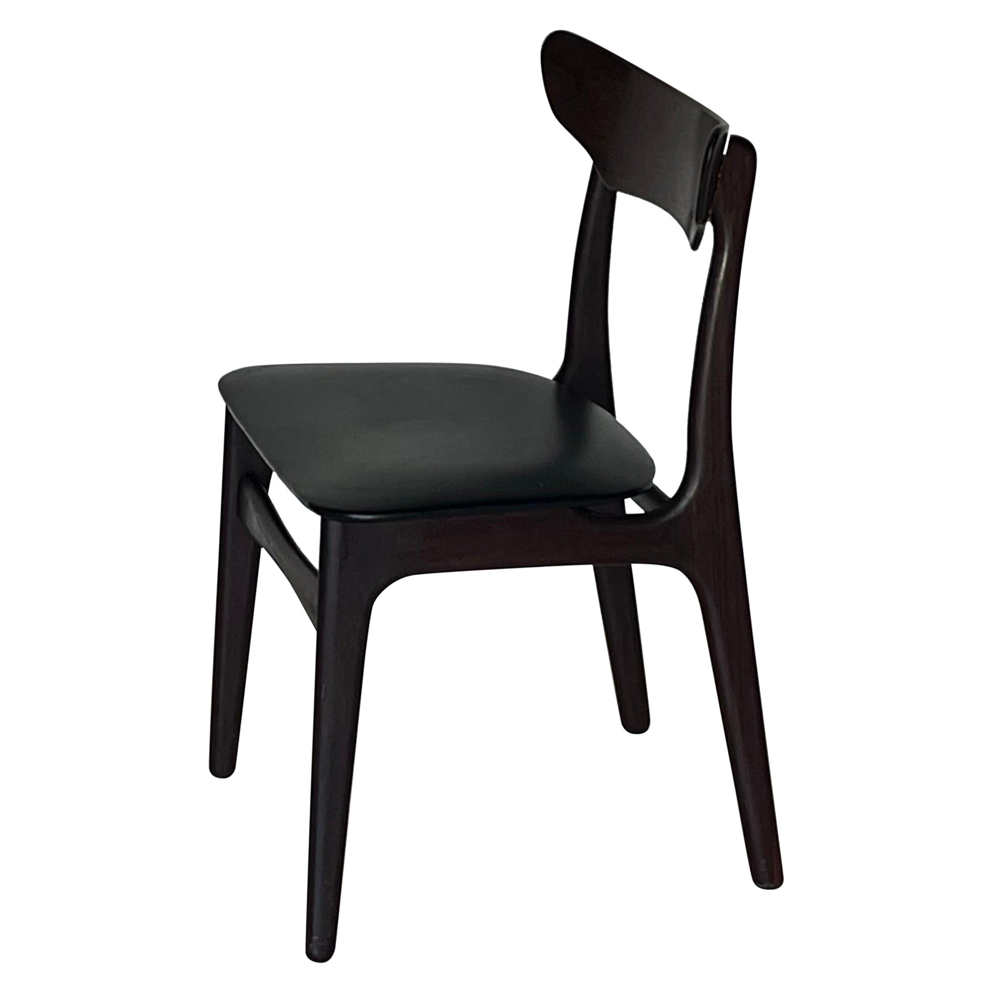 Rare Rose Wood Chair by Schiønning & Elgaard