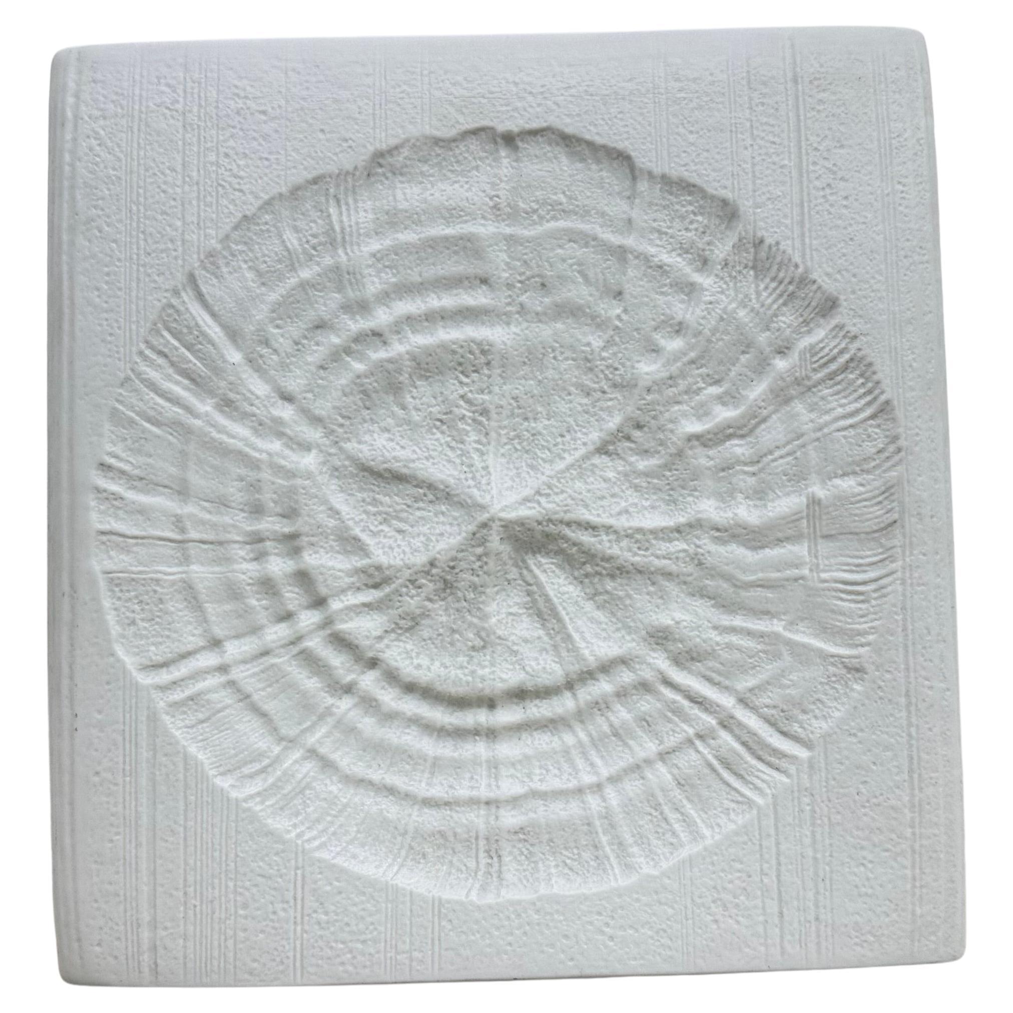 Rare Rosenthal Martin Freyer white ceramic vase , 1960’s For Sale