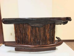 Rare Rosewood Bar and Stools