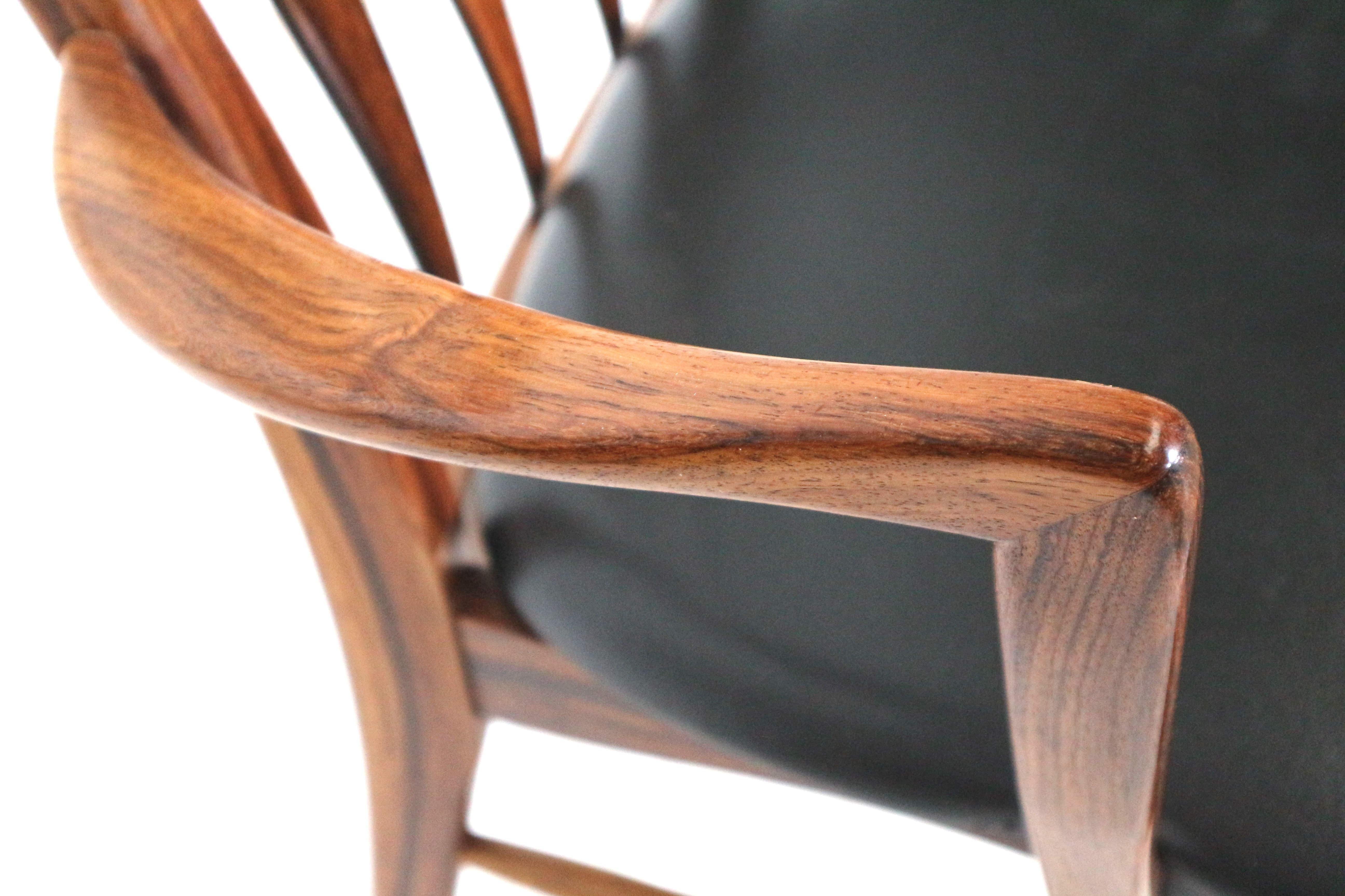 Rare rosewood chair / armchair by Niels Koefoed for Koefoeds Hornslet 5