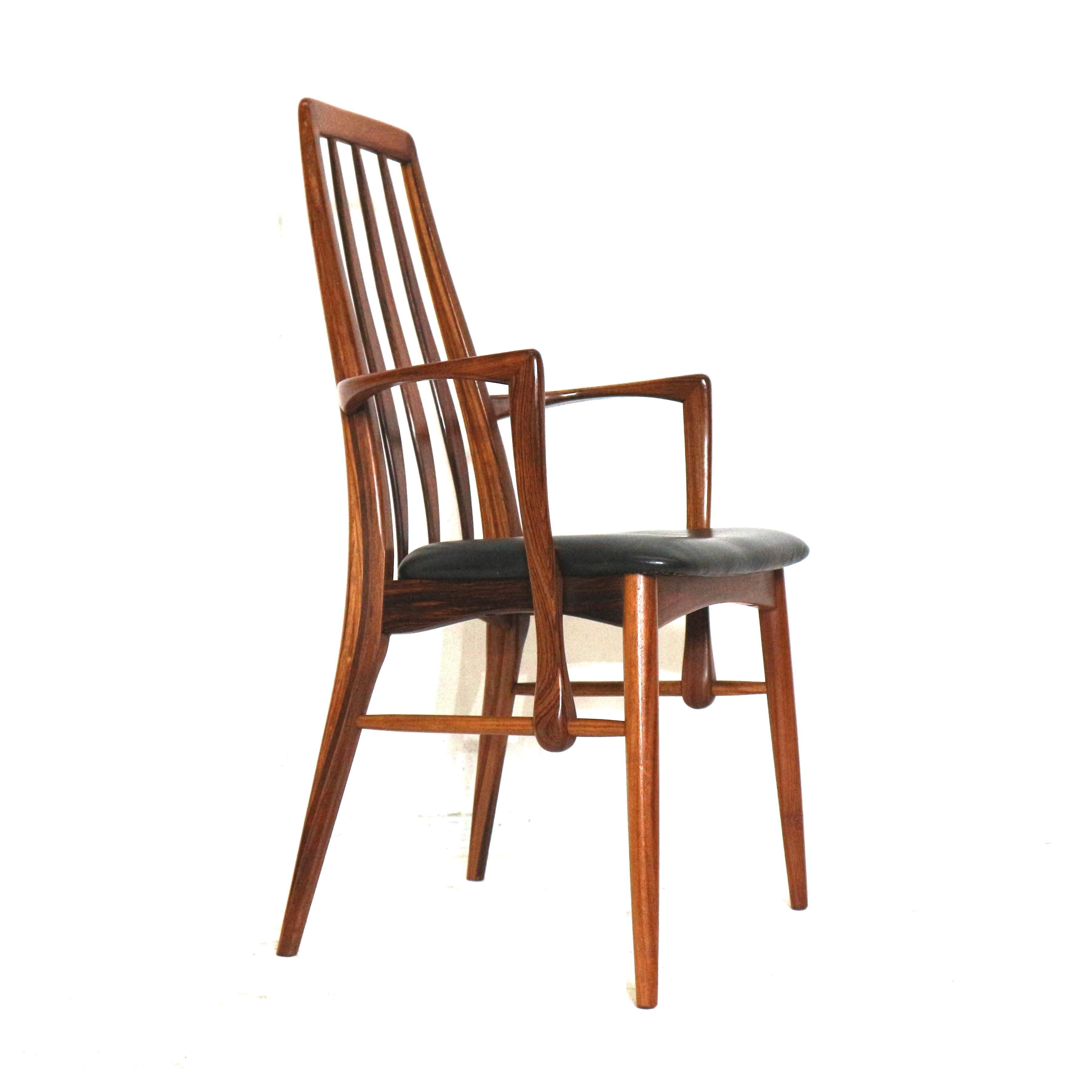 Mid-20th Century Rare rosewood chair / armchair by Niels Koefoed for Koefoeds Hornslet