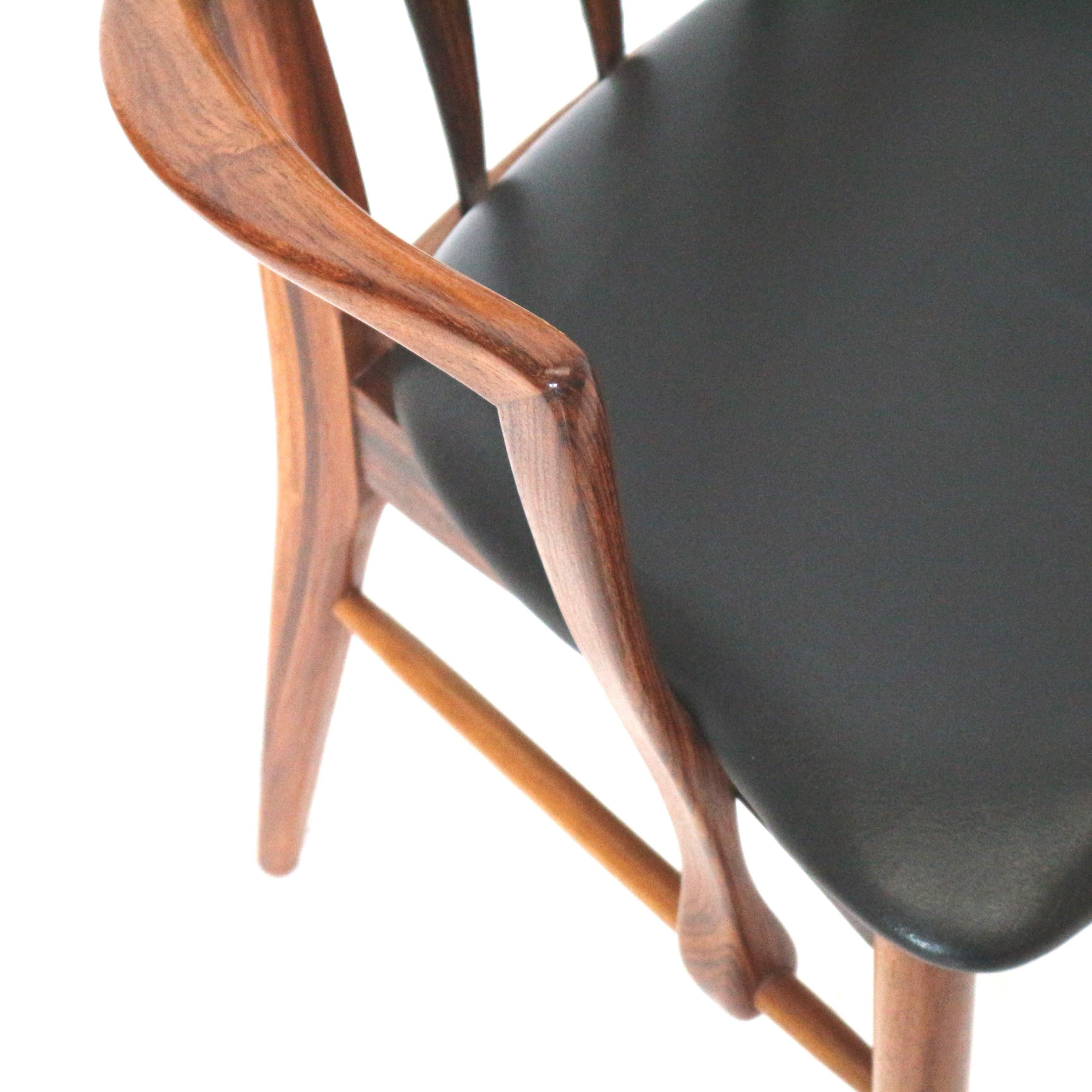 Rosewood Rare rosewood chair / armchair by Niels Koefoed for Koefoeds Hornslet
