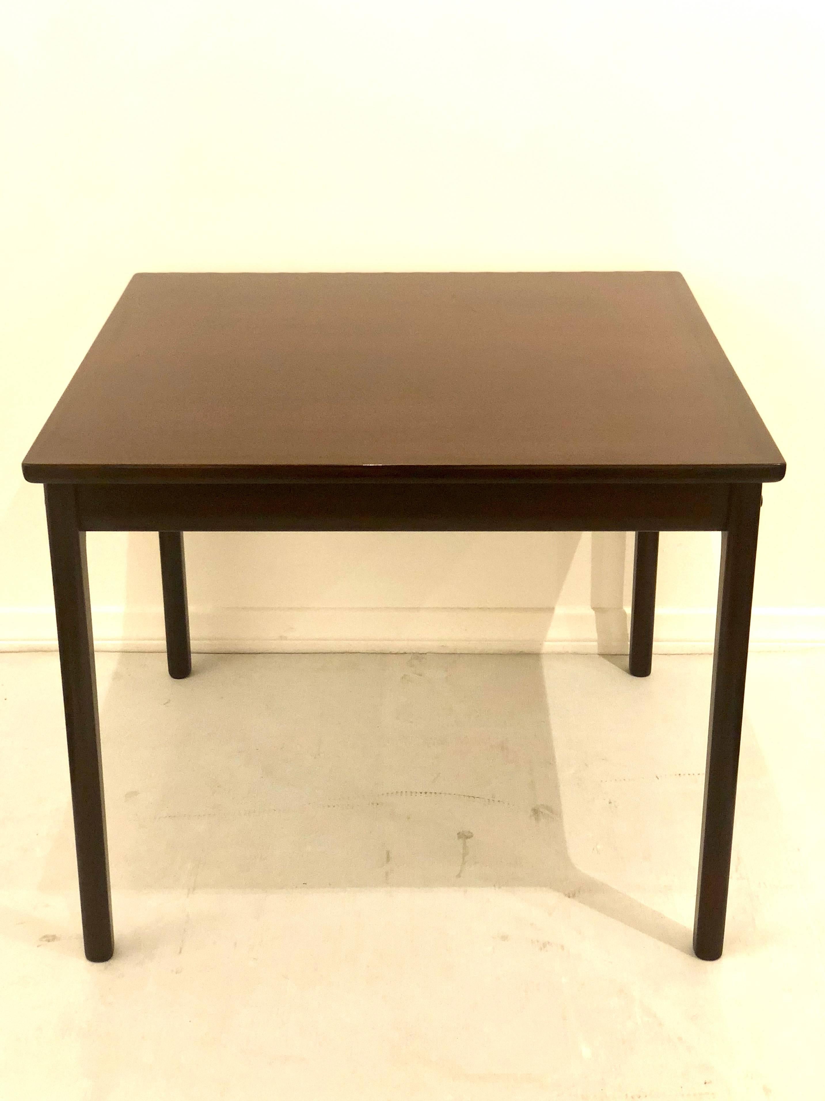 Danish Rare Rosewood End Table by Ole Wanscher for P.Jeppesens Møbelfabrik of Denmark