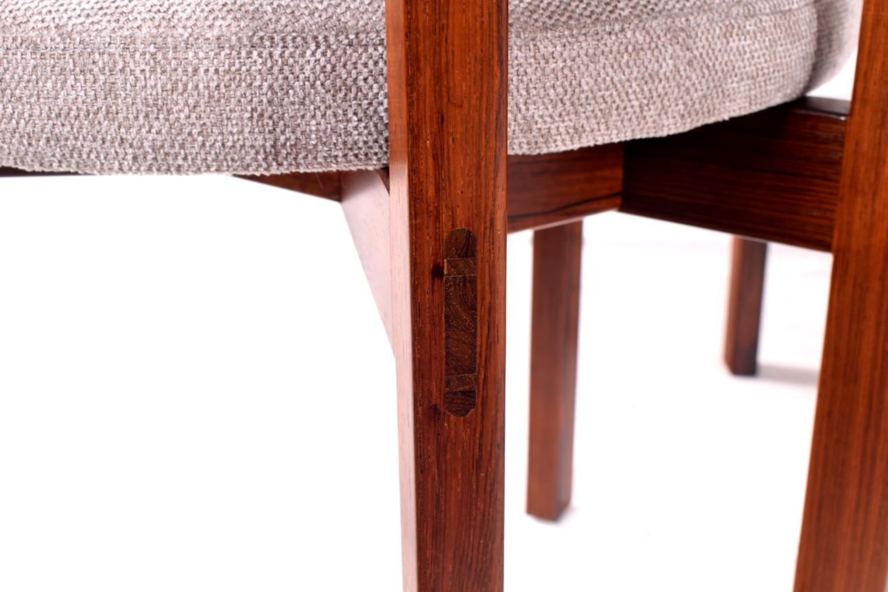 Rare Rosewood Inger Klingenberg, Dining Chair, Model 193, France & Son 4