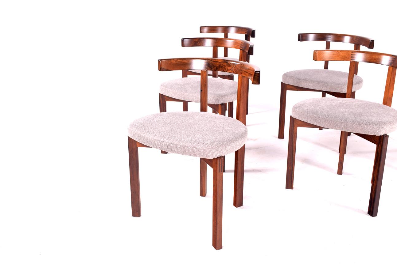 Danish Rare Rosewood Inger Klingenberg, Dining Chair, Model 193, France & Son