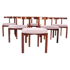 Rare chaise de salle à manger Inger Klingenberg en bois de rose:: modèle 193:: France & Son