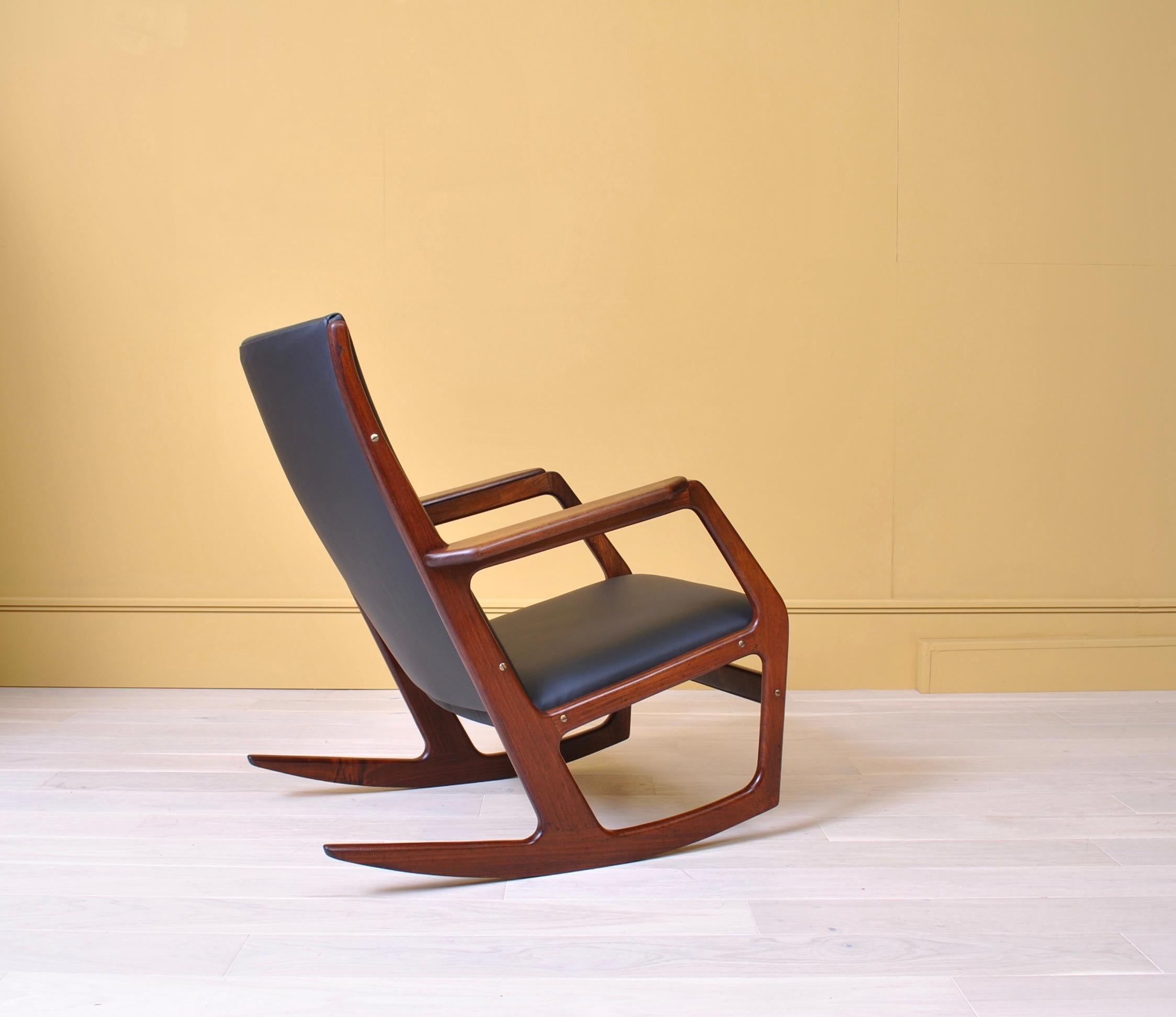 Rosewood Rocking Chair by Søren Georg Jensen 1