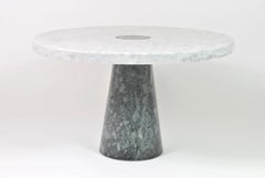 Rare Round Coffee Table, Design by Angelo Mangiarotti for Skipper, Italy, 1970