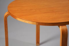 Rare Round Table, Alvar Aalto, Oy Huonekalu- ja Rakennustyötehdas Ab, 1930s