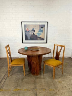 Rare Round Tree Root Dining table
